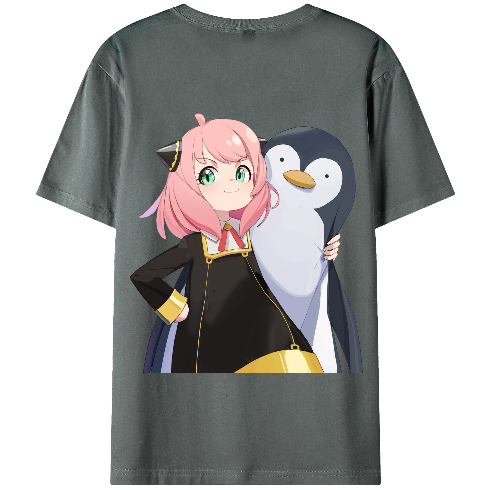 （画像用） SPY×FAMILY间谍家家酒 綿100％半袖Tシャツ（背面プリント）